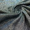 Трикотаж люрекс, чорний з синім відливом | Textile Plaza