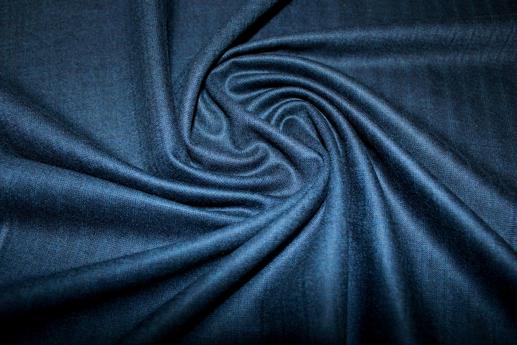 Костюмная ткань Brioni, темно-синяя | Textile Plaza