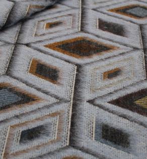 Пальтовая ткань, ромбы | Textile Plaza