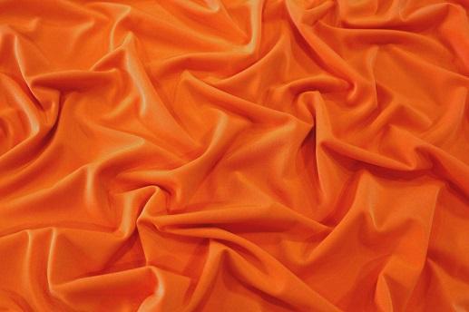 Трикотаж микромасло, цвет апельсина | Textile Plaza