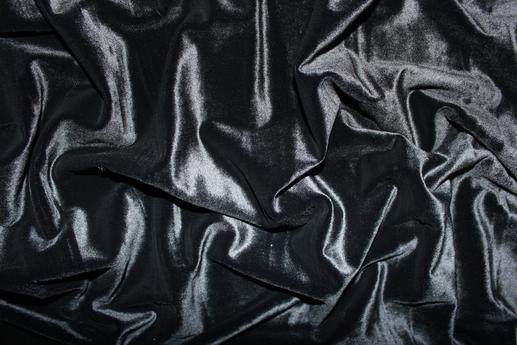 Королівський оксамит, колір чорний | Textile Plaza