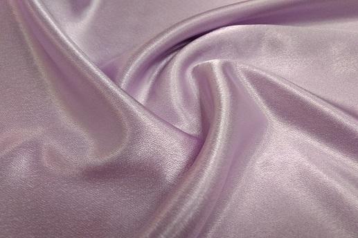 Креп-сатин, ніжно-фіолетовий | Textile Plaza