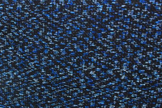 Костюмна тканина Chanel, чорно-синій  | Textile Plaza