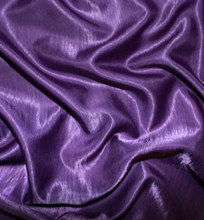 Костюмна тканина жатка, колір фіолетовий | Textile Plaza