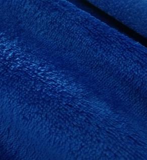 Махра Велсофт однотонная, синий | Textile Plaza