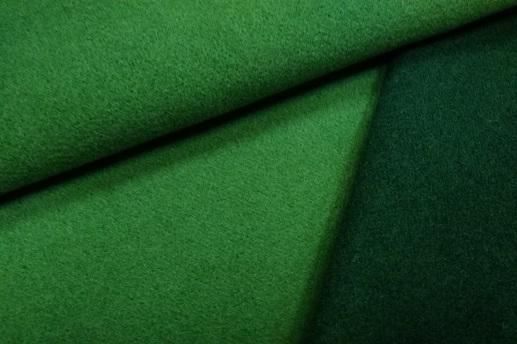 Кашемір двосторонній однотонний, темно-фісташковий/темно-зелений | Textile Plaza