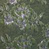 Жаккард Італія зелений квітковий принт | Textile Plaza