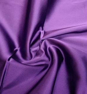 Атлас плотный Италия, яркий фиолет | Textile Plaza