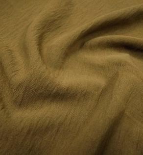Костюмная ткань Американский Креп Жатка, светло-коричневый | Textile Plaza
