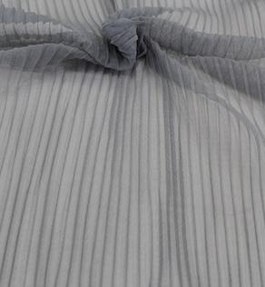 Сетка гофре цвет серый | Textile Plaza