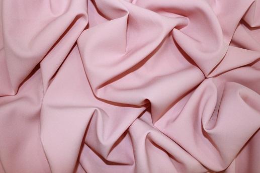 Костюмная ткань Барби цвет пепельно-розовый | Textile Plaza
