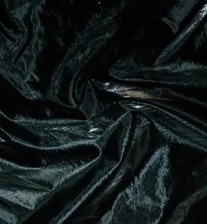 Плащова тканина Оксамитова, чорний | Textile Plaza