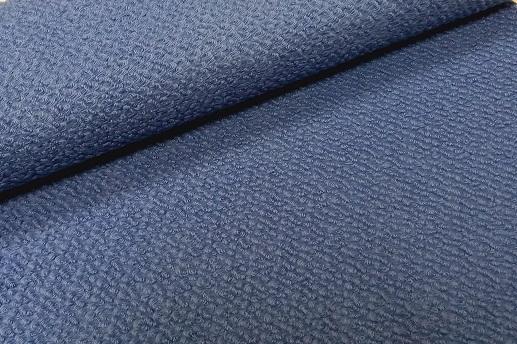 Ткань пальтовая Букле голубая | Textile Plaza