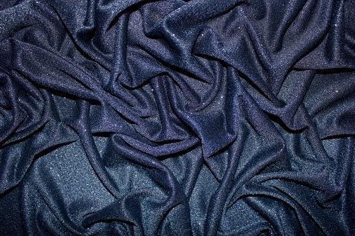Сетка люрекс цвет синий | Textile Plaza