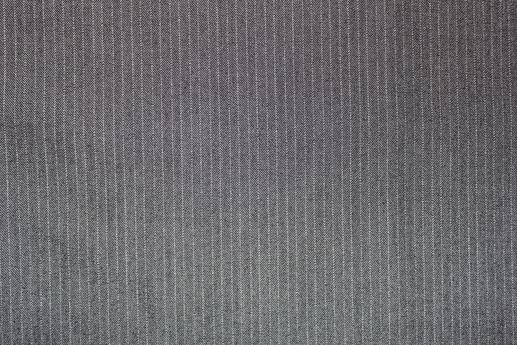 Костюмна тканина, смужка сірого кольору | Textile Plaza