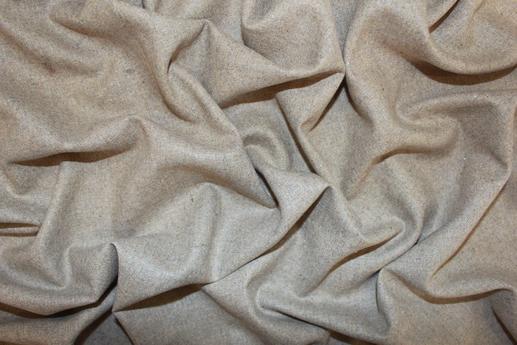 Костюмна тканина фланель колір бежевий | Textile Plaza
