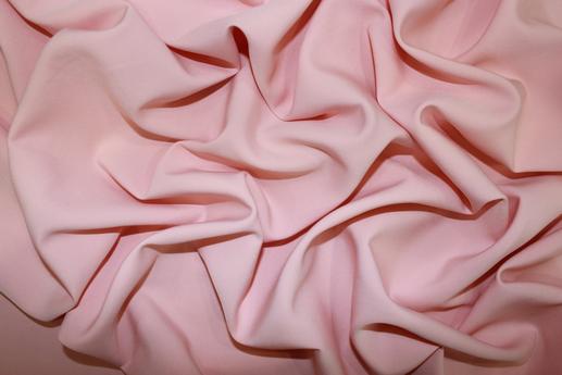 Костюмная ткань Барби пудрово-розовый цвет | Textile Plaza