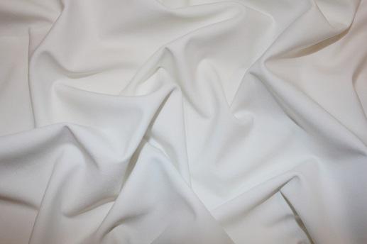 Костюмная ткань, цвет белый | Textile Plaza