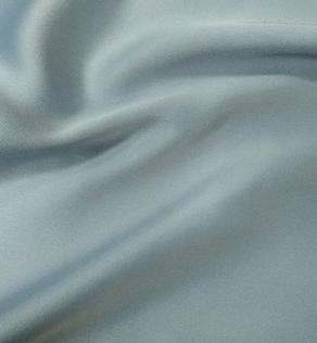 Атлас щільний Барбі, сіро-блакитний | Textile Plaza