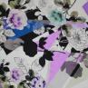 Шовк CAVALLI квітковий і абстрактний принт | Textile Plaza