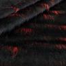 Пальтовая ткань, черная с красным | Textile Plaza