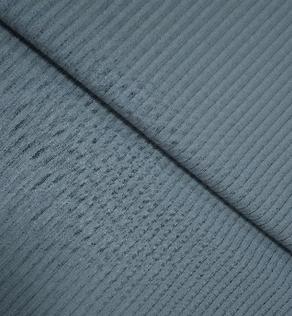 Трикотаж резинка, серо-голубой | Textile Plaza