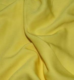 Віскоза штапель однотонна, жовта | Textile Plaza