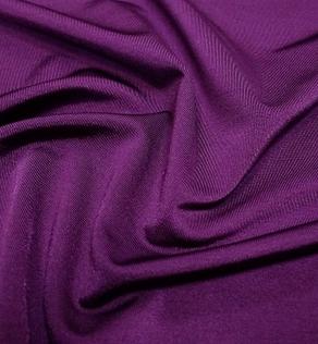 Трикотаж мікромасло однотонне насичено-фіолетове | Textile Plaza