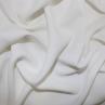 Тканина блузочно-плательная, колір молочний | Textile Plaza