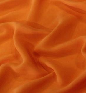 Шифон, оранжевого цвета | Textile Plaza