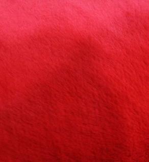 Мех кролик, цвет ярко-красный | Textile Plaza