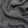 Костюмная ткань твид цвет темно-серый | Textile Plaza