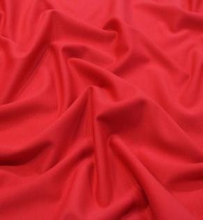 Трикотаж джерси, цвет красная Аврора (хит сезона) | Textile Plaza
