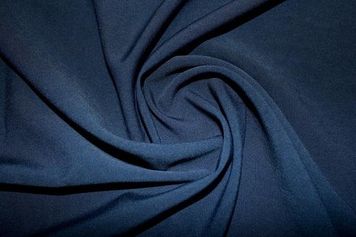 Костюмная ткань Жаклина, цвет темно-синий | Textile Plaza