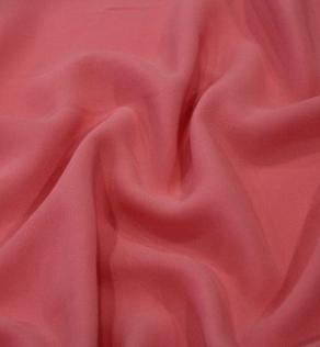 Шифон, персиково-розовый цвет | Textile Plaza