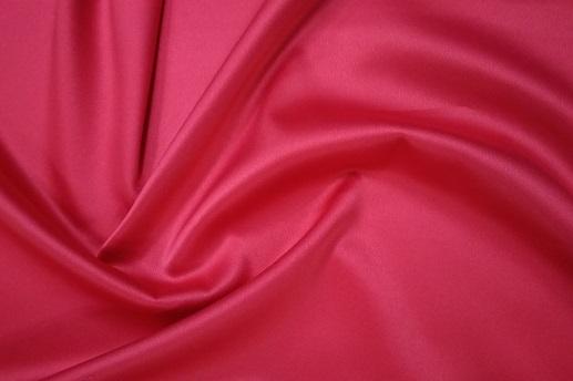 Атлас щільний, червоно-рожевий | Textile Plaza