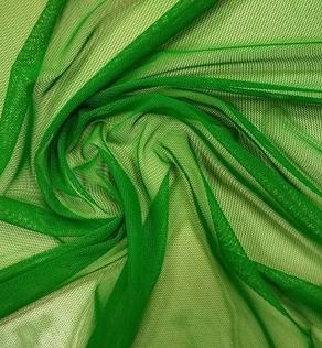 Стрейч сетка, зеленый | Textile Plaza