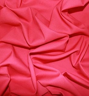 Костюмна тканина котон колір червоний | Textile Plaza