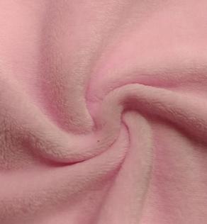 Махра Велсофт однотонная, розовый | Textile Plaza