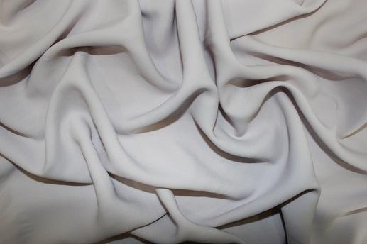 Тканина блузочно-плательная, колір світло-сірий | Textile Plaza