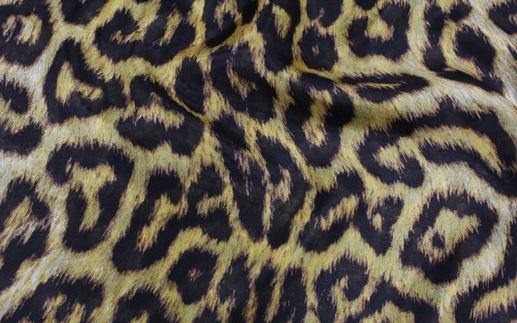 Шёлк CAVALLI леопардовый принт | Textile Plaza