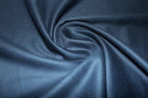 Костюмная шерсть, цвет темно-синий | Textile Plaza