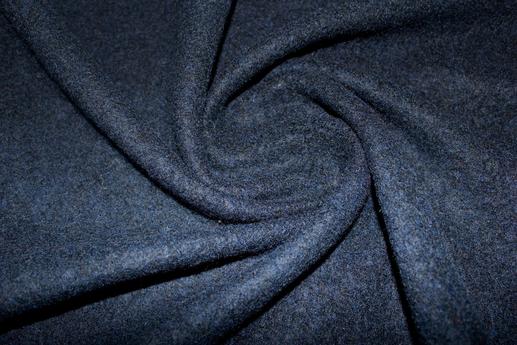 Трикотаж пальтовий, темно-синій | Textile Plaza