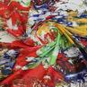 Плащевая ткань принт цветы, абстракция | Textile Plaza