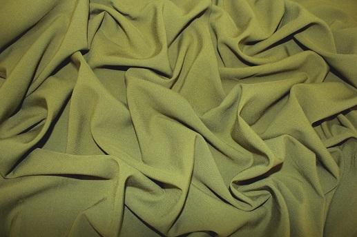 Костюмна тканина Ліза колір хакі | Textile Plaza