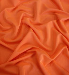 Трикотаж подкладочный, неоновый оранжевый | Textile Plaza