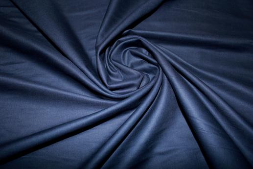 Хлопок, цвет темно-синий | Textile Plaza