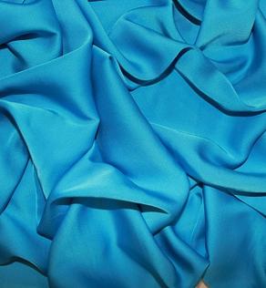 Шелк ARMANI цвет голубой | Textile Plaza
