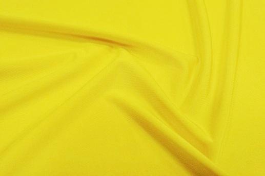Трикотаж микромасло однотонное желтое | Textile Plaza
