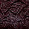 Костюмна тканина червоно-чорна клітка | Textile Plaza